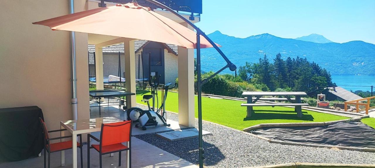 Chambre 2 Vue Lac Av Piscine Prunières Zewnętrze zdjęcie